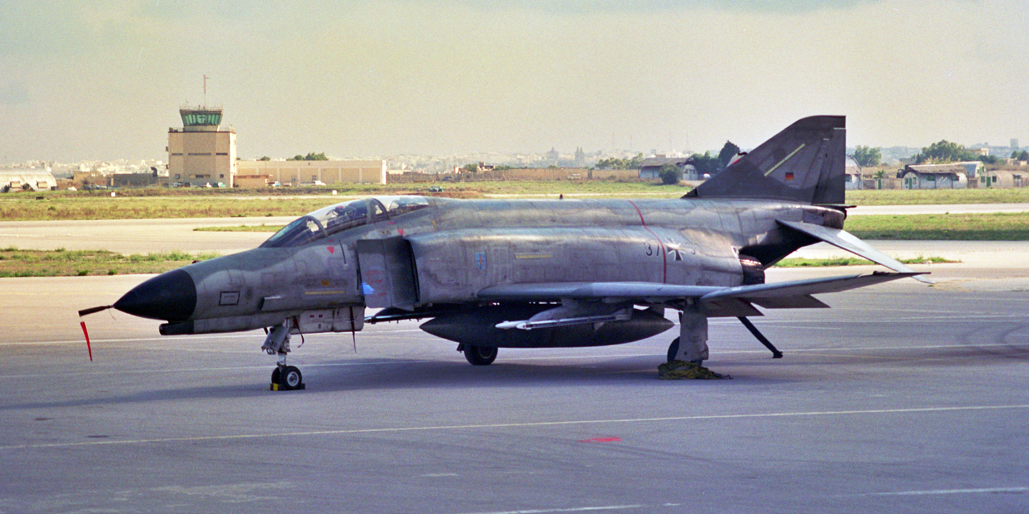 37+30 taking part in the static display at Malta International Airshow 1996