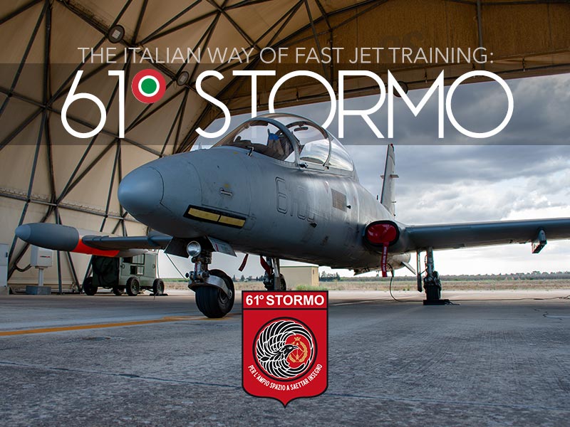 The Italian way of fast jet training: 61o Stormo